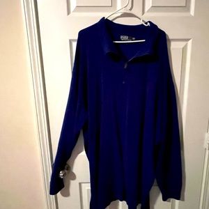 Ralph Lauren Polo 4XLT half zip pullover